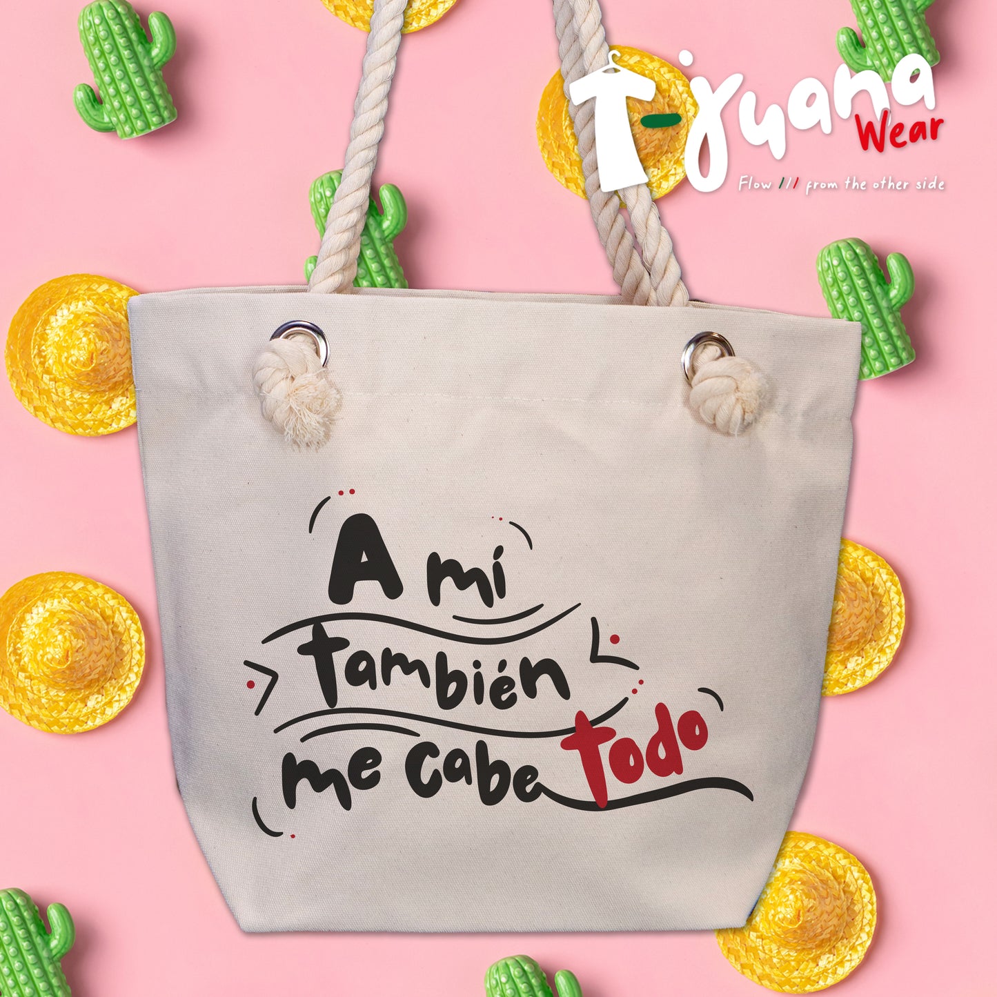 Tote Eco-bag - A Mí También Me Cabe Todo