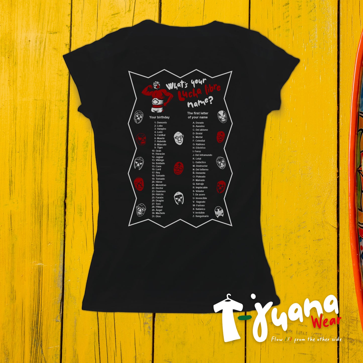 Tu Nombre De Luchador (Mujer)