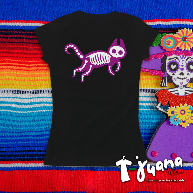 Gatito Calavera (Mujer)